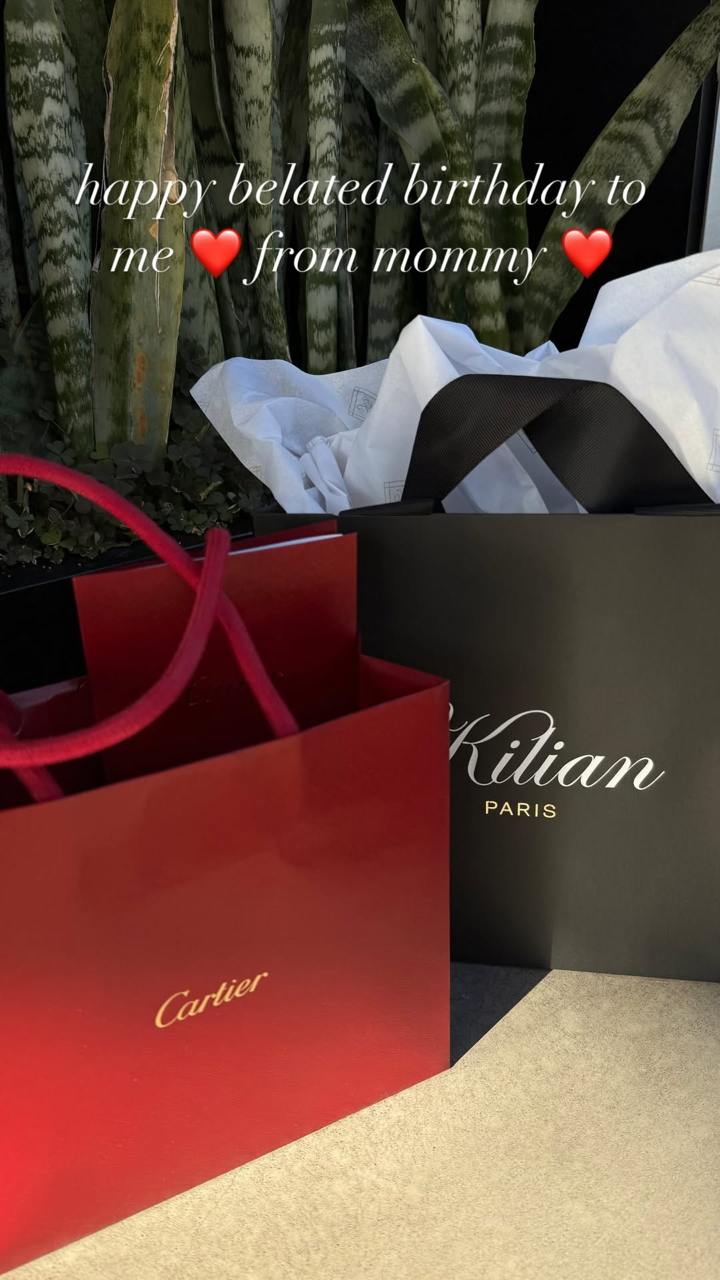 Дочь Брежневой похвасталась элитными подарками от мамы на 24-летие (фото)